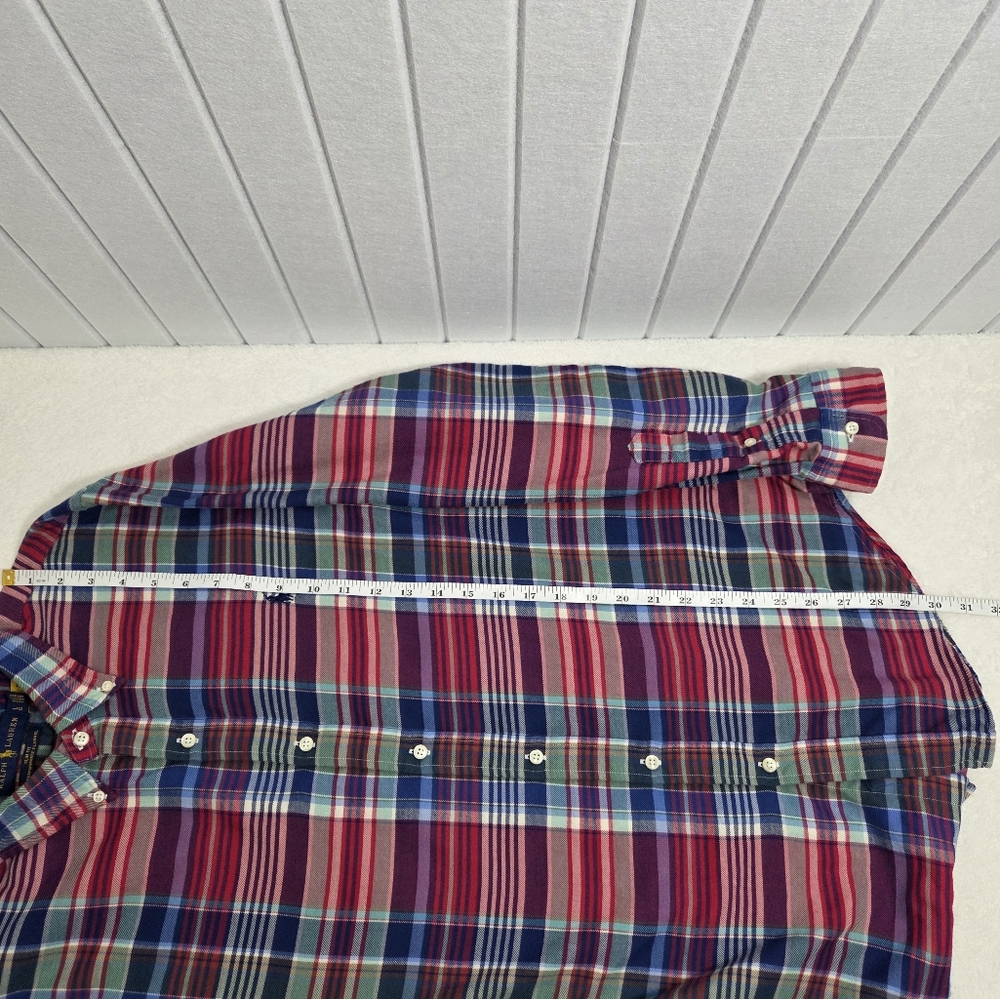 Ralph Lauren Multicolor Button Down Plaid Shirt S… - image 5